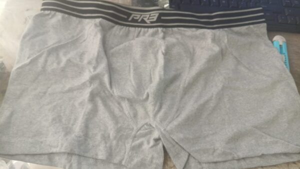 Private lable Cotton men s trunks Grey Melange Colored Elasticized Waistband Trunks for Men Grey Colour Size XXL