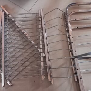 Private Lable Stainless Steel 4 Shelf Wall Mount Kitchen Racks 24into24 inches