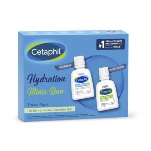 Cetaphil Mini Travel Pack for Sensitive Skin Facewash Moisturizer 50 ml