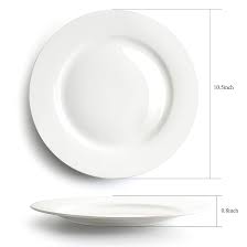 Starke Deep Plate Set of 6 pcs Plain Snow White
