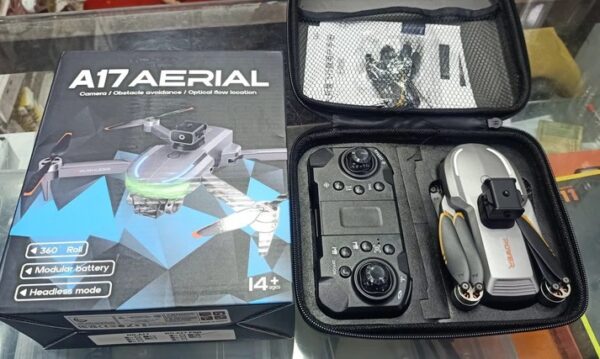 A17 A I Drone with A i Obstacle Avoidance 1080P Triple Gimbal Camera