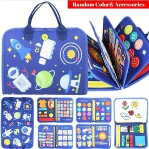 Private Lable Kids Unicorn Busy Book 4 pages