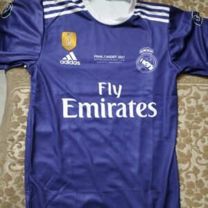 Private Lable Ronaldo Real Madrid 2017 18 Retro Purple Jersey Size XL