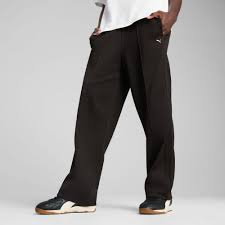 Puma T7 Men s Relaxed Fit Track Pants Color Black Size XS