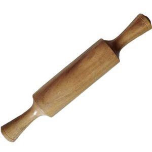 Private lable Wooden Belan Bellan for Kitchen Chapati Papad Rajasthani Hand Made Durable Wooden Rolling Pack Of 1