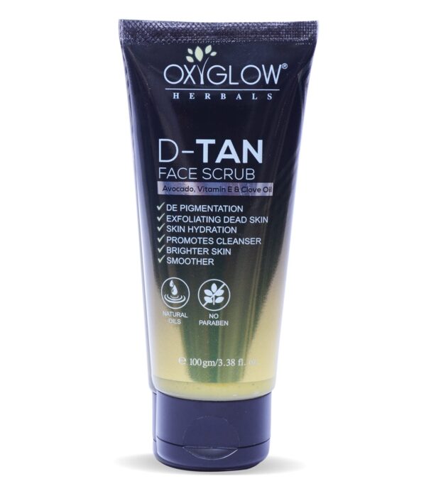 OxyGlow Herbals D Tan Scrub 100ml