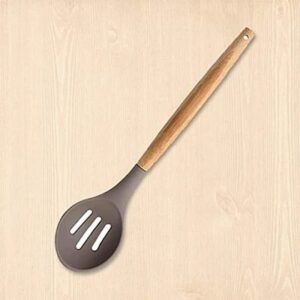 Private lable Slotted Spoon Silicone Grey 69 Ounce Pack Of 1
