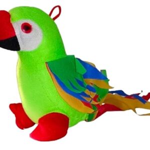 Private Lable Rtnahsij Parrot Soft Toy Hanging Musical for Kids Chidren Decoration Size 20 cm A14 356 356