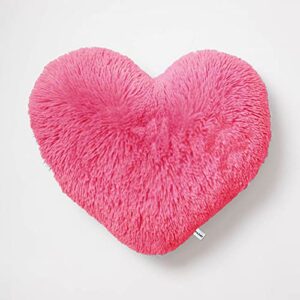 Private Lable Catchyx Cart Small Heart Shape Pillow in Vibrant Colors Pink