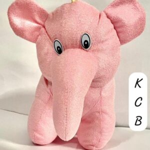 Private Lable Cute elephant stuffed elephant jumbo cartoon soft fluffy toy for kids KCB HUB