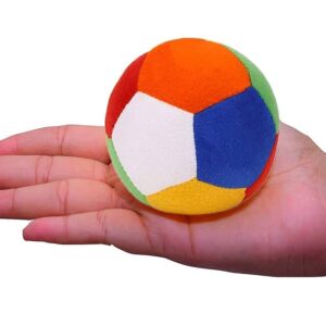 Private Lable CLICK4DEAL Soft Baby Ball Toy Kids Stuffed Toy for Boys and Girls Children s Birthday Gift 6 cm Multi