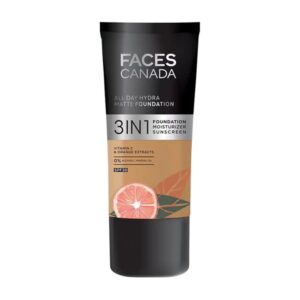 Faces Canada 3 In 1 All Day Hydra Matte Foundation Rose 25ml