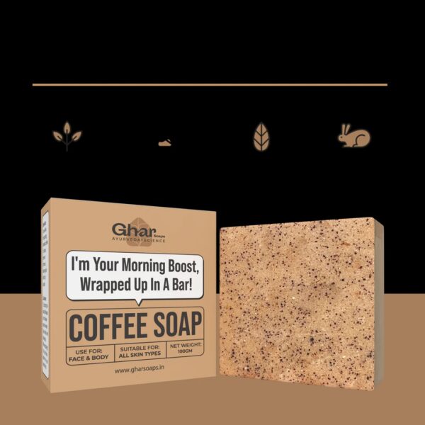 Ghar Coffee soap 50gm