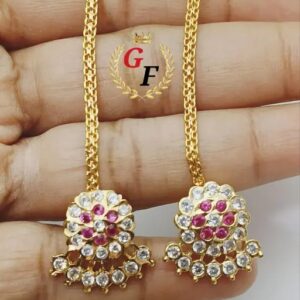 Private Lable Earring With maatal Gold Colour For Womens