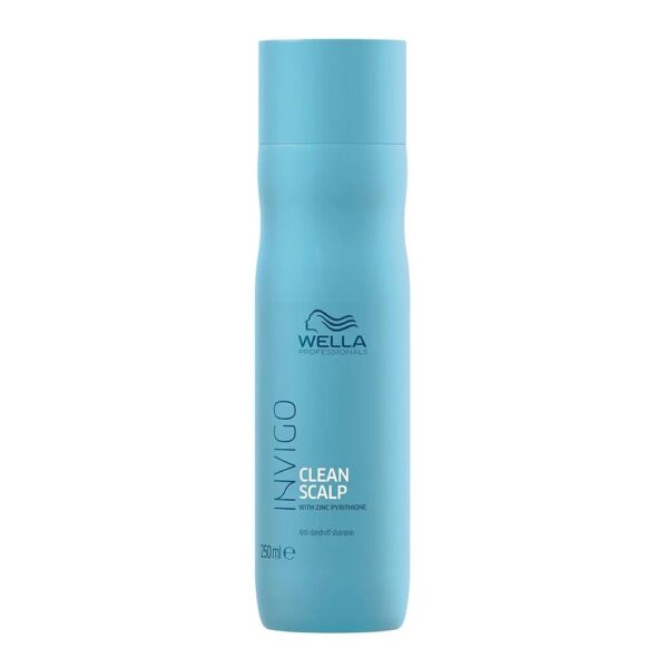 Wella Professionals Invigo Clean Scalp With Zinc Pvrithione Anti Dandruff Shampoo 250Ml