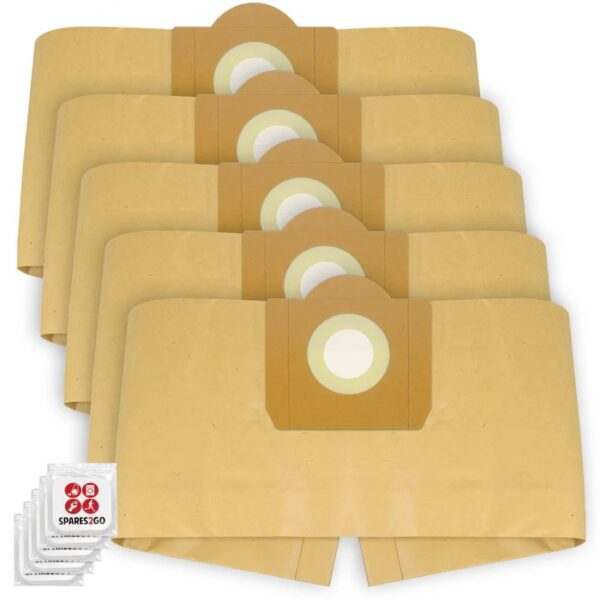 Private LablePaper Dust Bags for Karcher WD3 WD3P MV3 pack of 5