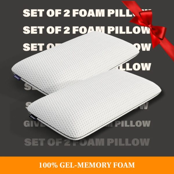 Emma White Colour Pack OF 2 Pillow 16 x 28