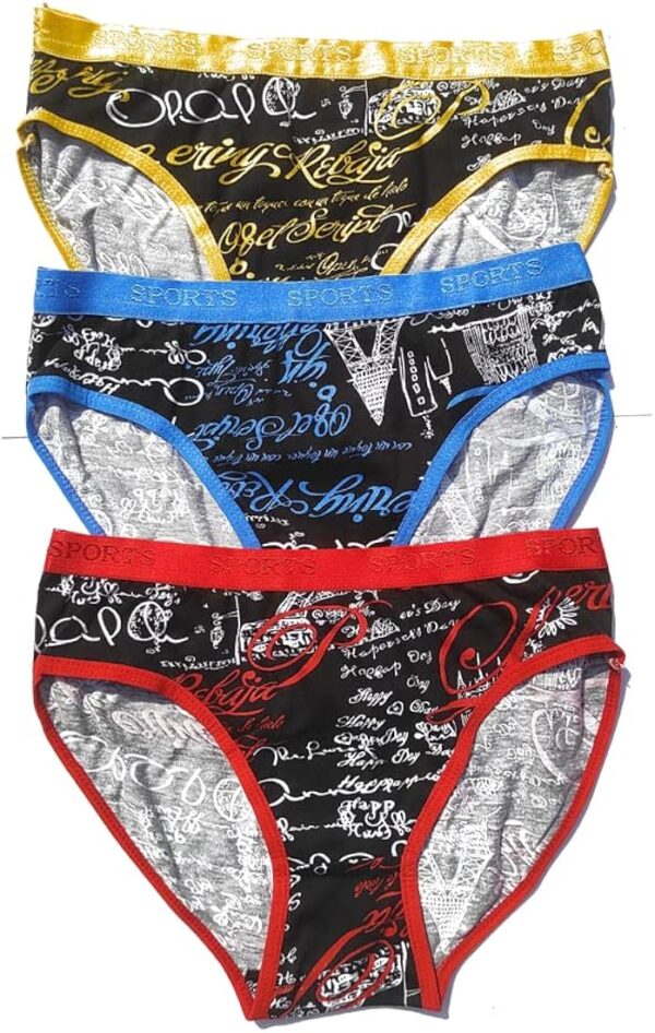Private lable Sports Women and Girls Panty Pack of 3