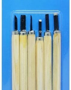 Private Lable 6 pcs wood carving set
