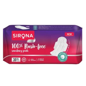 Sirona Rash Free Sanitary pads 30XL Pads