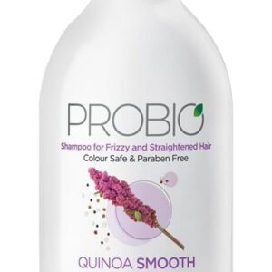 Probio Quinoa Smooth Shampoo 250ml For Frizzy Hair No Paraben with Hydrolyzed Quinoa Protein