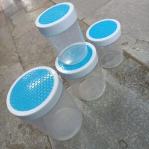 Private Label TRENDY CONTAINERS 4PCS SET white
