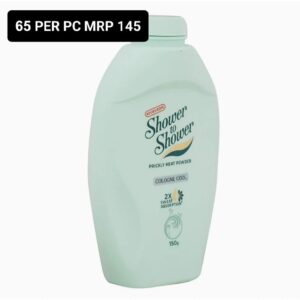 Shower To Shower Prickly Heat Powder cologne cool no talc 150g