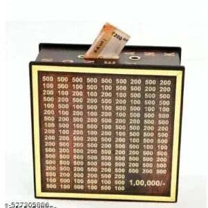 Private Lable Wooden Money Bank Box