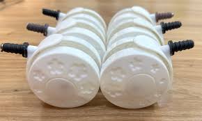Private Lable kids walker wheels pack of 5 white color