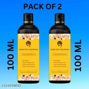 Private Lable Long lasting Natural Hair Shampoo 100ml Pack Of 2