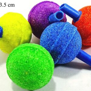 Private Lable Air Stone for Aquarium Fish Tank Bubble Maker 5 Pcs Oxygen multicolour