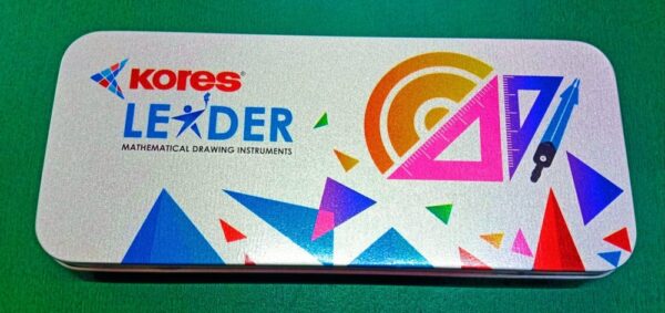 Kores Geometry Box Leader For School College Use 1 pcs