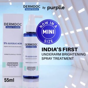DERMDOC by Purple Glycolic Acid Underarm Brightening Spray 55ml