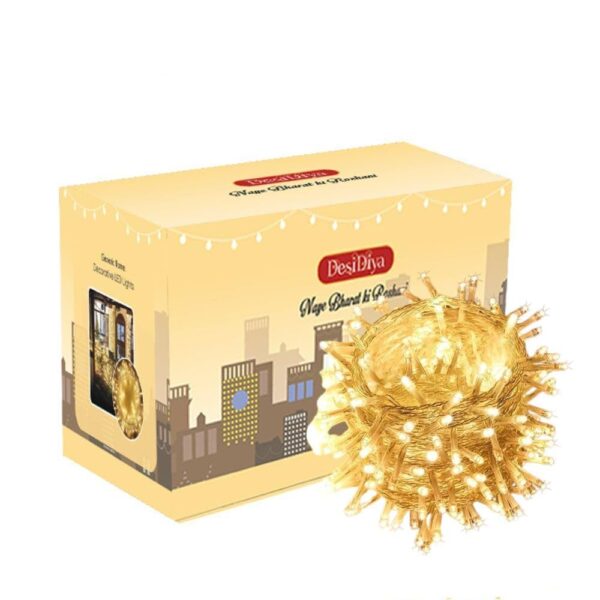DesiDiya LED Power Pixel Serial String Light Warm White Pack of 1