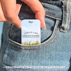 Blur India Solid Perfume Smells Like A Fresh Cut Flowers 10 g
