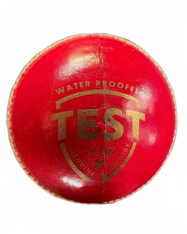 Private Lable Leather cork Cricket Ball for Professional Matches and Practice red color