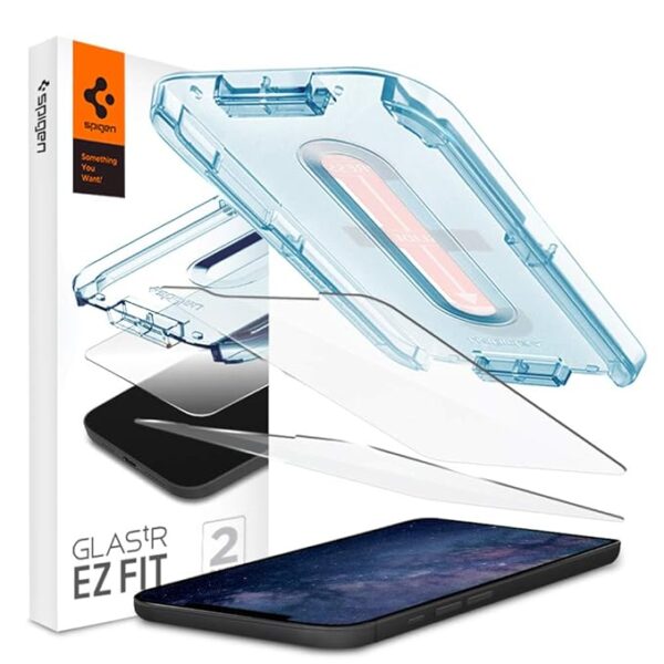 Spigen Ez Fit Tempered Glass Screen Guard For Iphone 12 Mini 2 Pack For Cellphone
