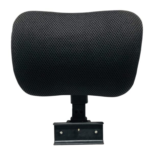 Private Label Net Fabric And Stainless Steel Office Chair Head Rest black