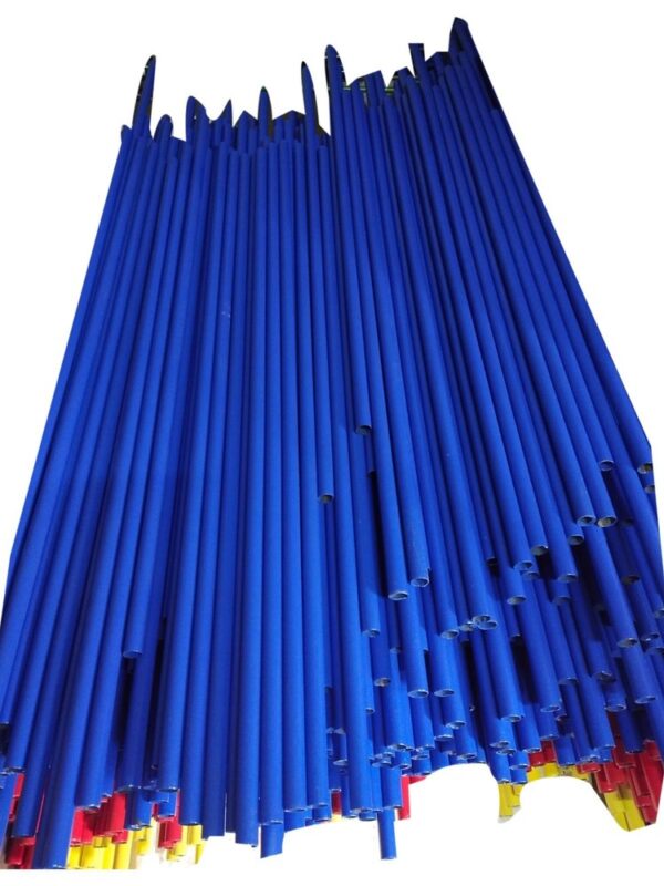 Private Lable Mild Steel Blue Mop Stick 4 pcs