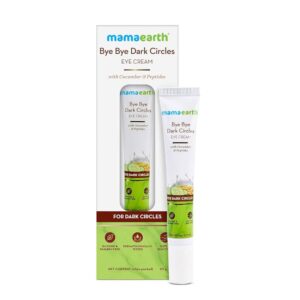 Mamaearth Bye Bye Dark Circle Eye Cream With Cucumber For Dark Circles 20g