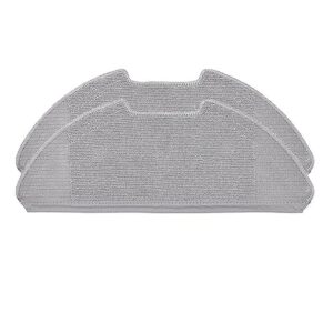 Private Lable Robo Mate Set of 2 Mopping Pads colour grey