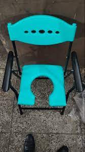 Private Lable Commode Chair Folding Elderly Disabled Man And Pregnant Woman Stainless Steel Shower And Bathing Room