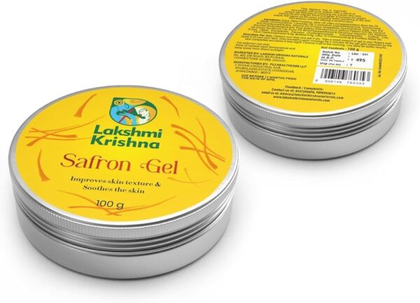 Lakshmi Krishna saffron night gel 100gm