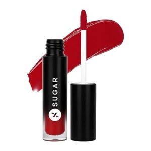 SUGAR Cosmetics Mousse Muse Lip Cream Red Colour 5Ml