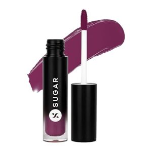 SUGAR Cosmetics Mousse Muse Lip Cream Plum Brandy 5ml