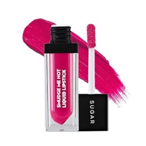 SUGAR Cosmetics Smudge Me Not Matte Liquid Lipstick 4 5 ml Red