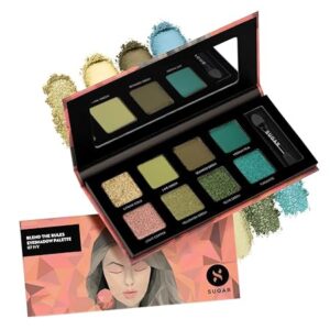 SUGAR Cosmetics Blend The Rules Matte Eyeshadow Palette 10 4 gm