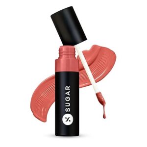 SUGAR Cosmetics Partner In Shine Transferproof Glossy Lipstick 3ml Brick Bardo