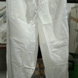 AVAASA Women Cotton Salwar White Color Size S