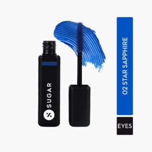 SUGAR Cosmetics Bold Unfold Waterproof Mascara 02 Star Sapphire 10ml